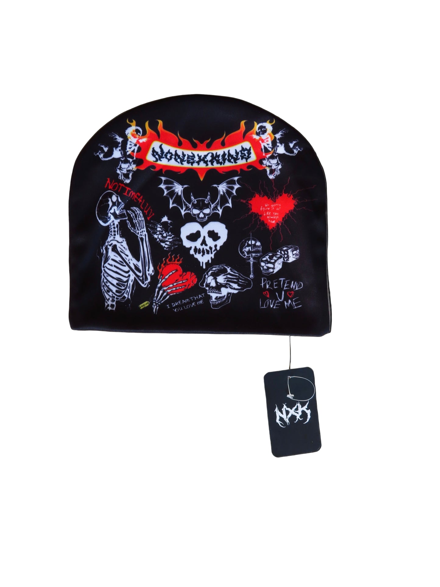 Pretend 2 love skull cap