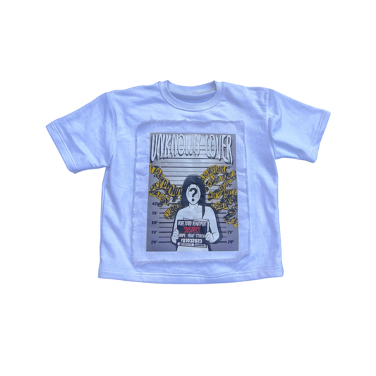 Love is a crime detachable tee