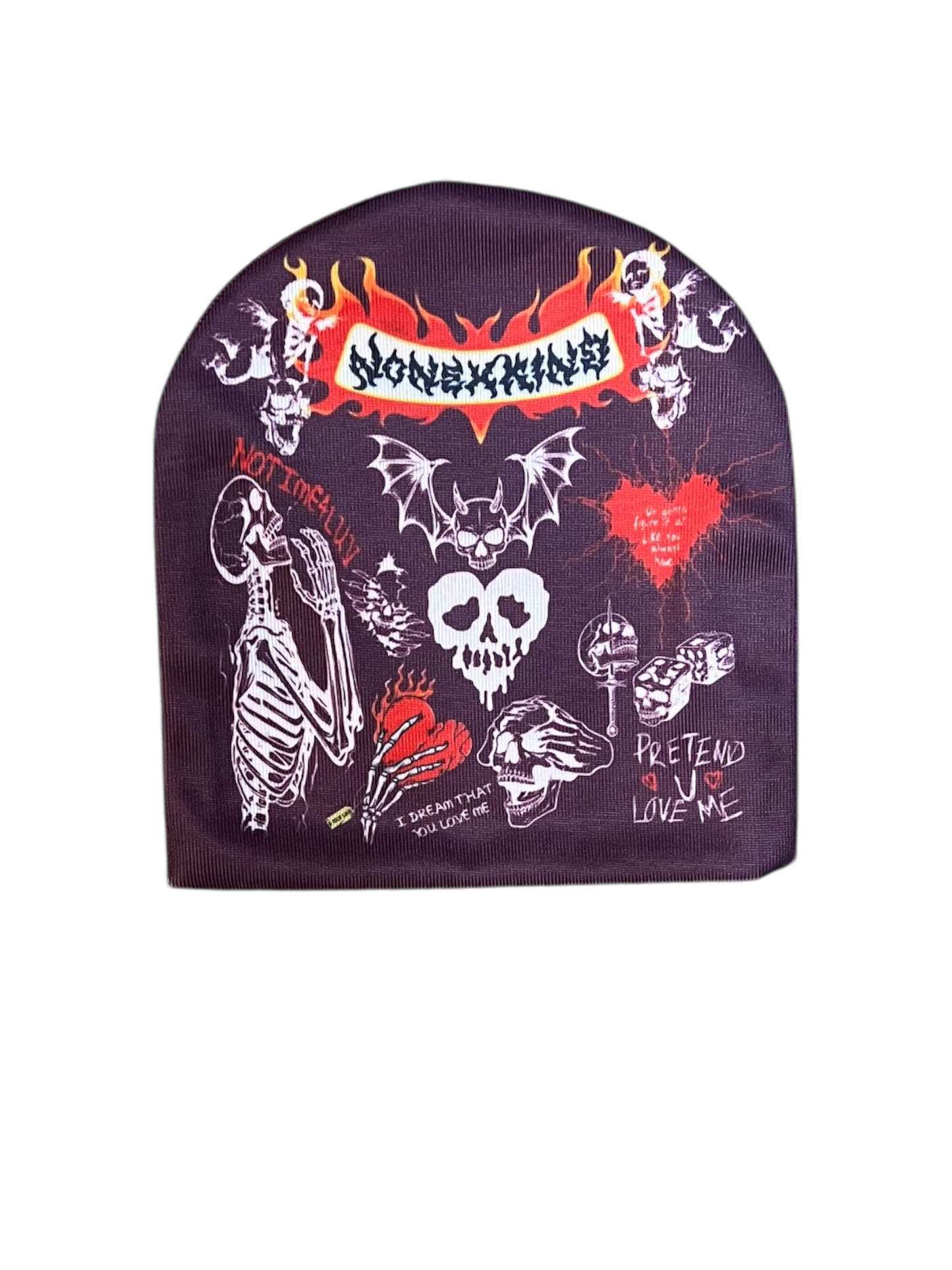 Pretend 2 love skull cap (kids)