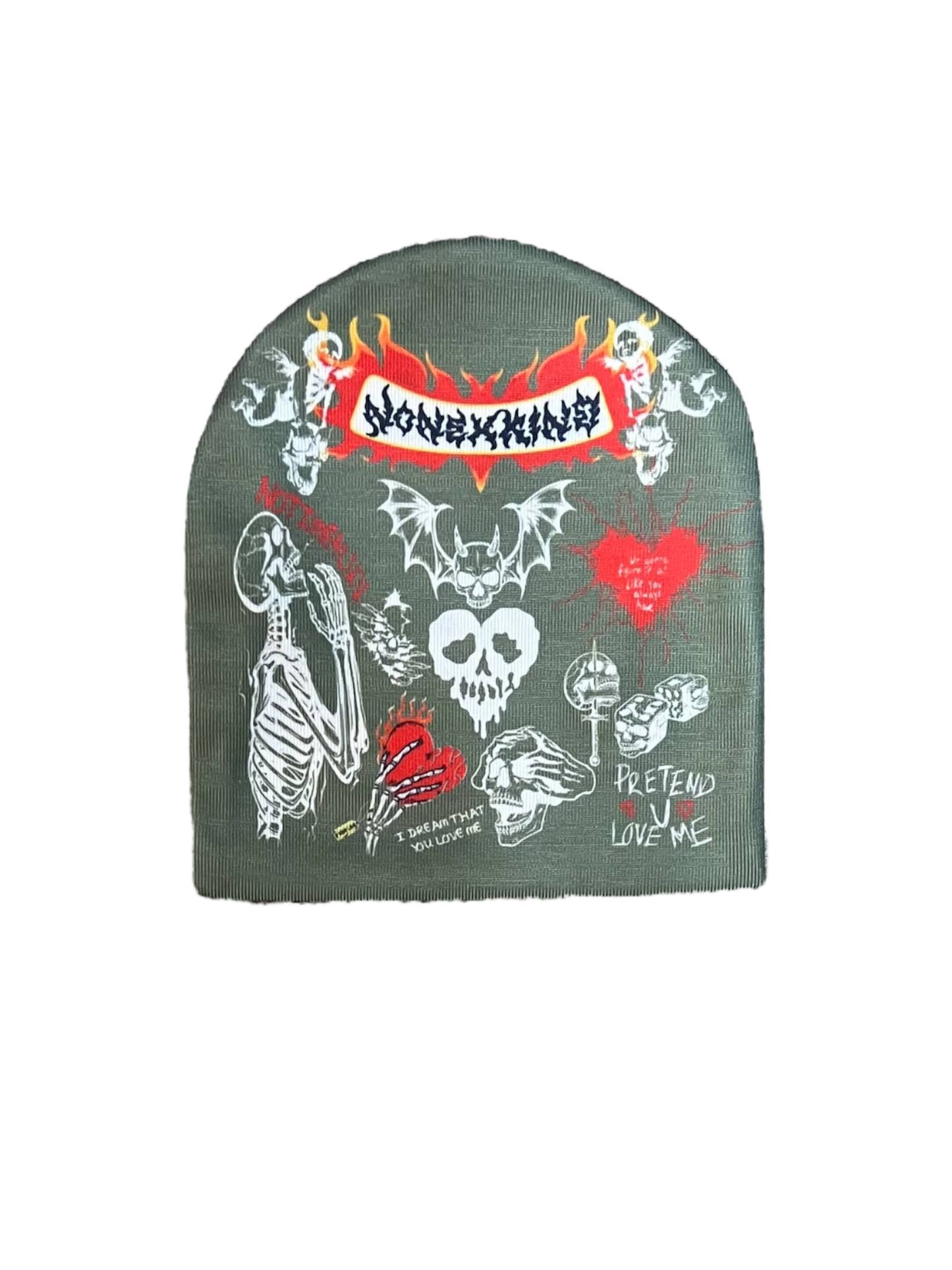 Pretend 2 love skull cap (kids)