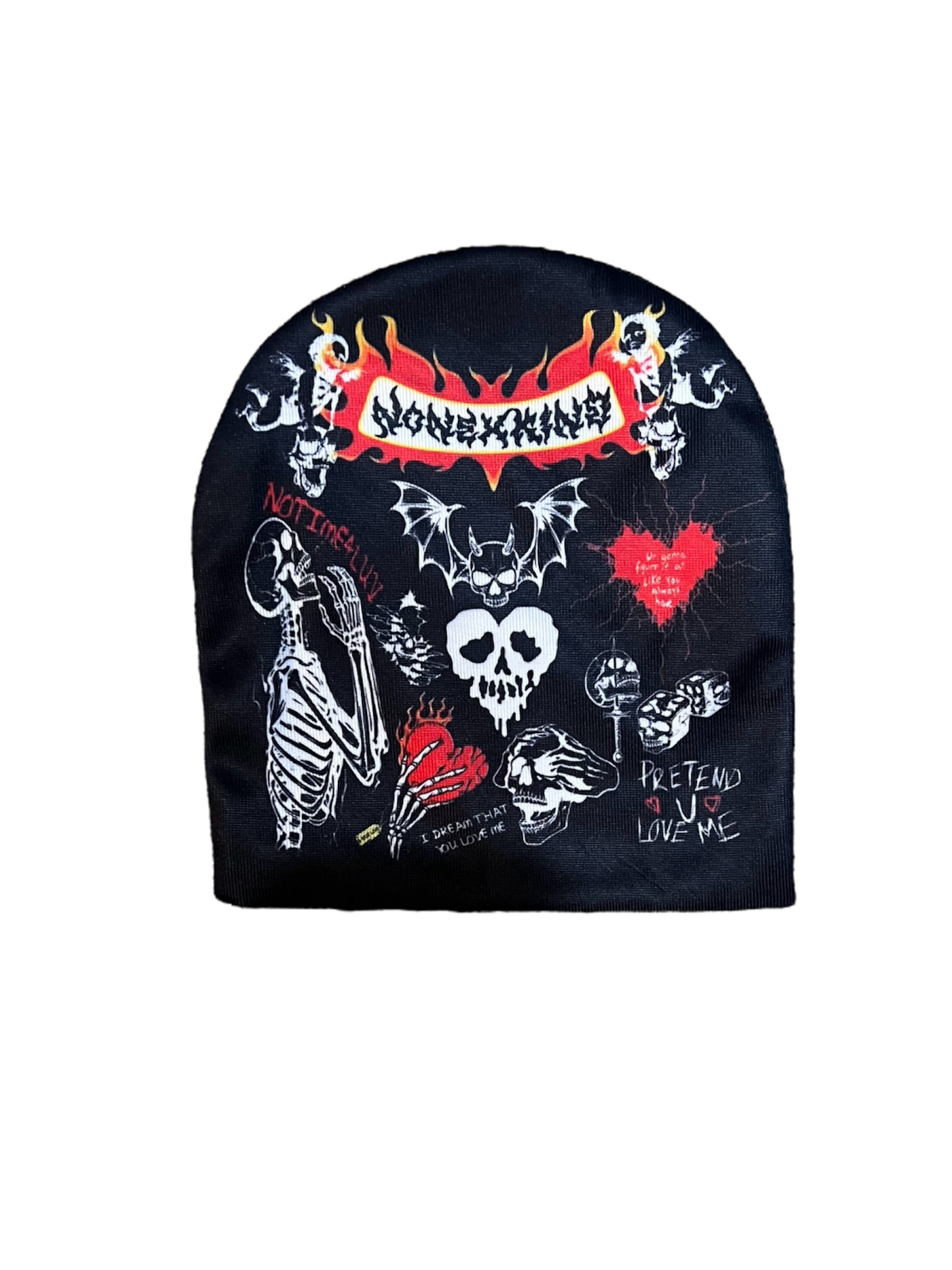 Pretend 2 love skull cap (kids)