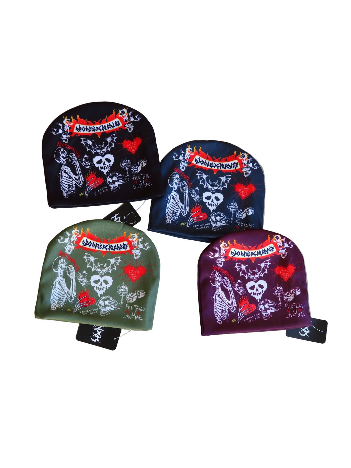 Pretend 2 love skull cap