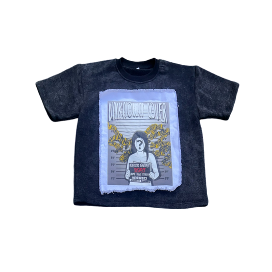 Love is a crime detachable tee