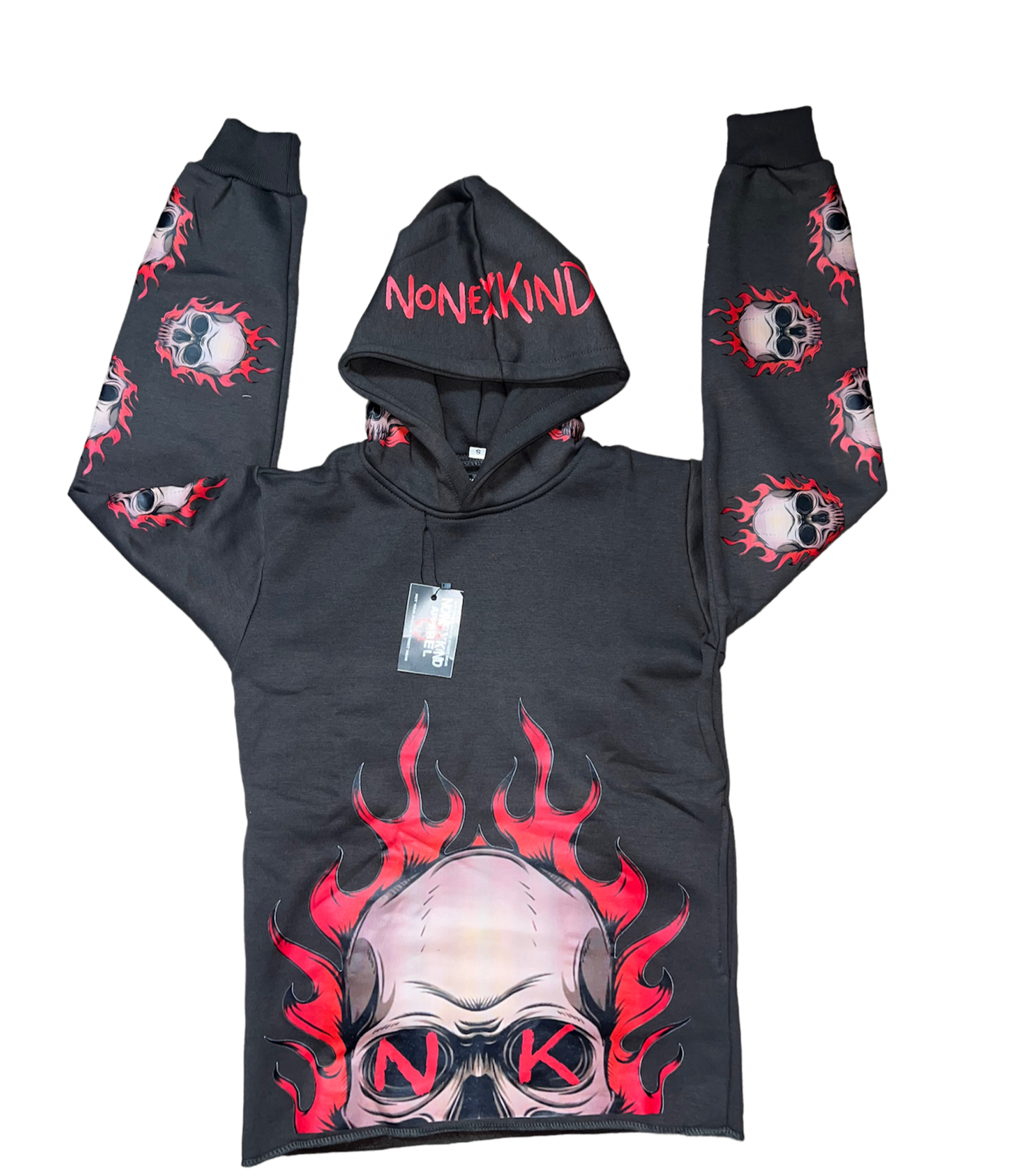 WORST PLACE CROPPED HOODIE